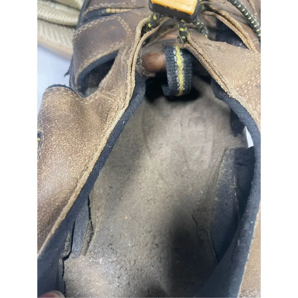 Keen Mens Newport Brown Leather Waterproof Sandals Mens Size 12